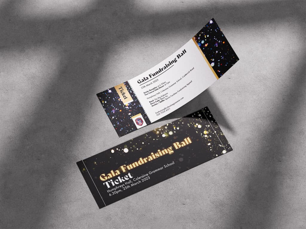 ticket mockup 01 | Graphic Design & Print Northern Ireland | Redback Creations