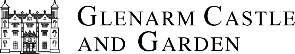 Glenarm Castle and Gardens Logo Left Aligned Large Black | Web Design Agency Northern Ireland | Redback Creations