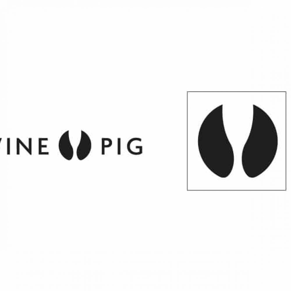 Wine Pig Logo Ideas 02
